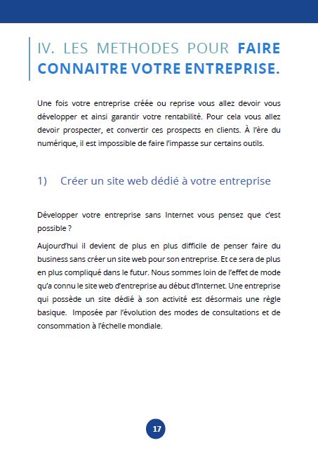 page 2 ebook ME guide micro entreprise page 1