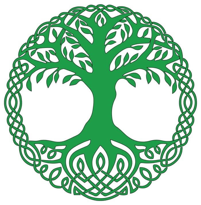 arbe de vie symbole spirituel créer logo thérapeute
