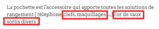 fautes d'orthographes à éviter sur un site de praticien bien-être