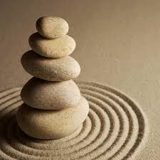 galet empilé zen spiritualité et bien-être