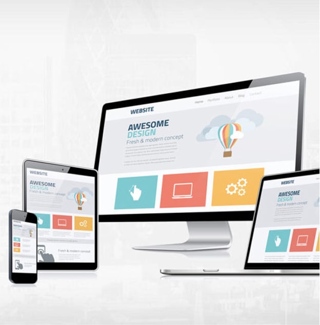 écran d'ordinateur création de site web professionnel