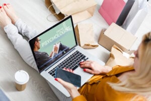 démarrer une activité en ligne thérapeute