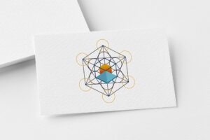 création de logo vobratoire pour thérapeute en soins énergétique et géobiologie