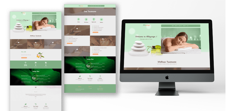 thème massage Abhyanga thème massage pour wordpress