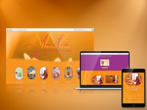 Site internet de thérapeute praticien soins énergétique cercle de femmes professeur de yoga