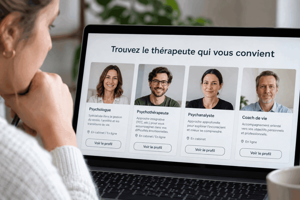 se démarquer des autres thérapeutes
